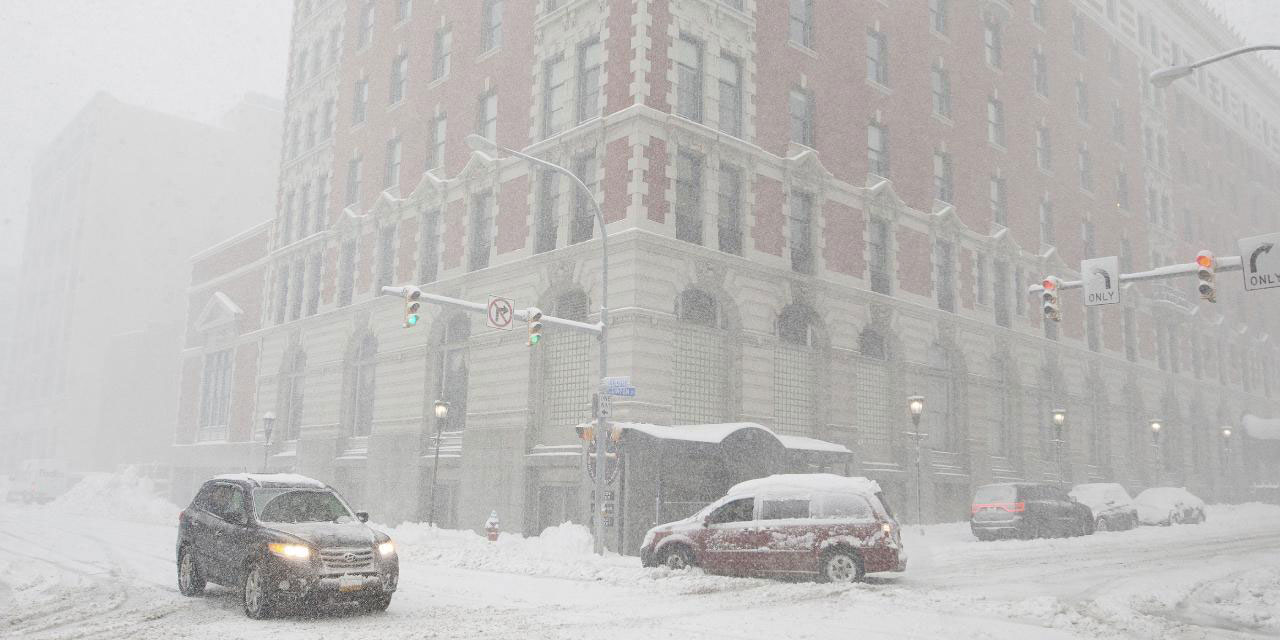 New York kar fırtınasının etkisi altında