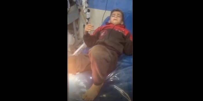 Gazzeli çocuk anestezisiz ameliyatta Kur'an-ı Kerim okudu