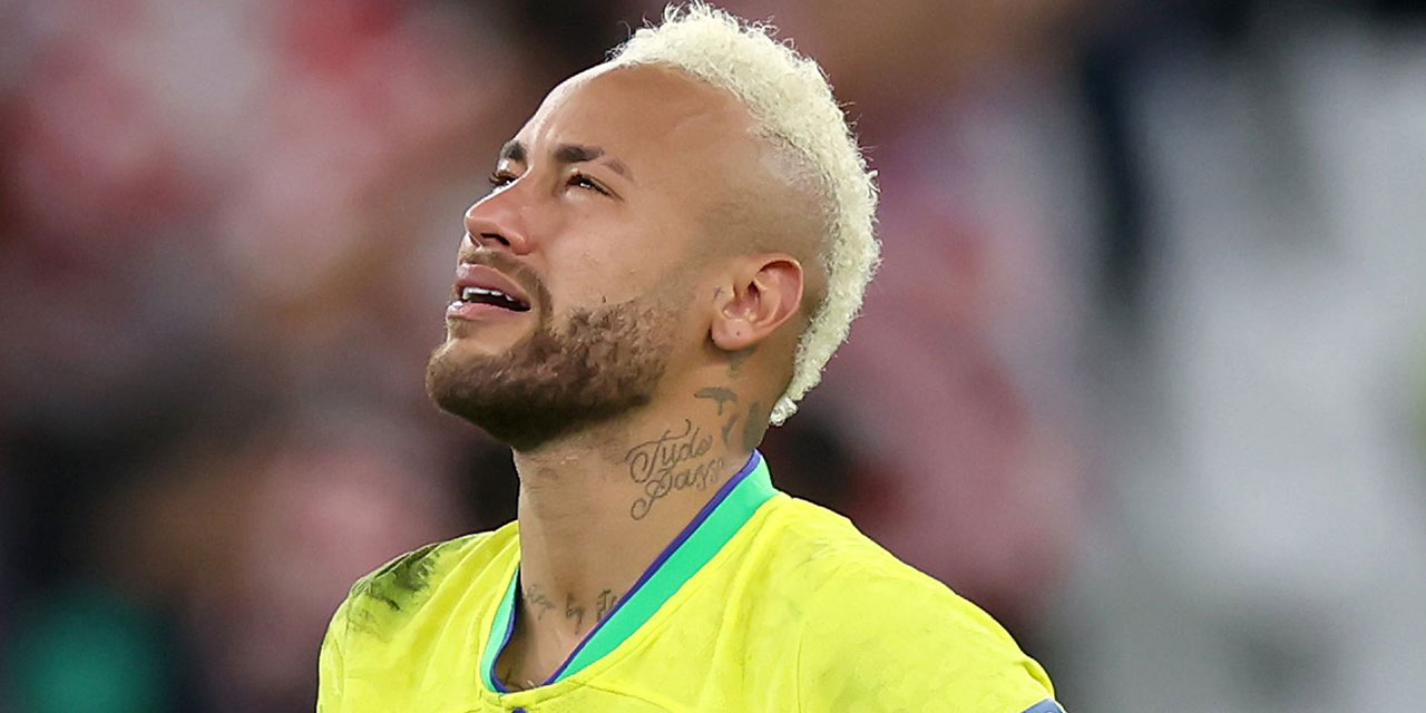 Dünya kupasından elenen Brezilyalı Neymar: Tanrım, şerefimiz sendendir