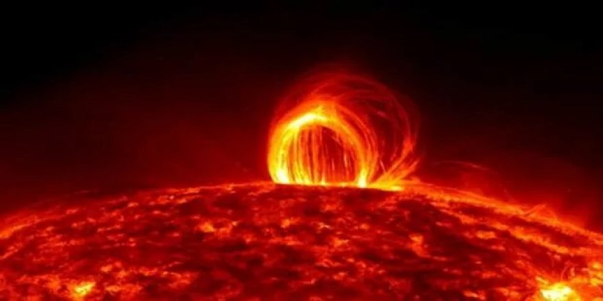 Güneş'te patlama ile oluşan fırtına Dünya'yı etkileyebilir
