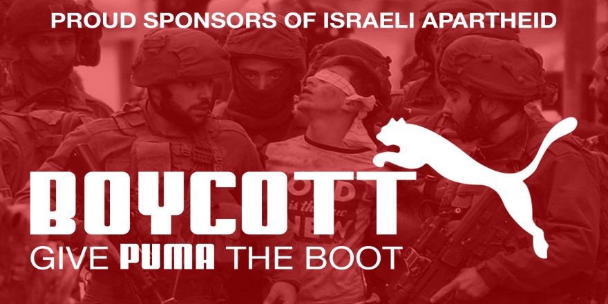 Yahudi yerleşimlere destek verdiği için Puma'ya karşı boykot kampanyası başlatıldı