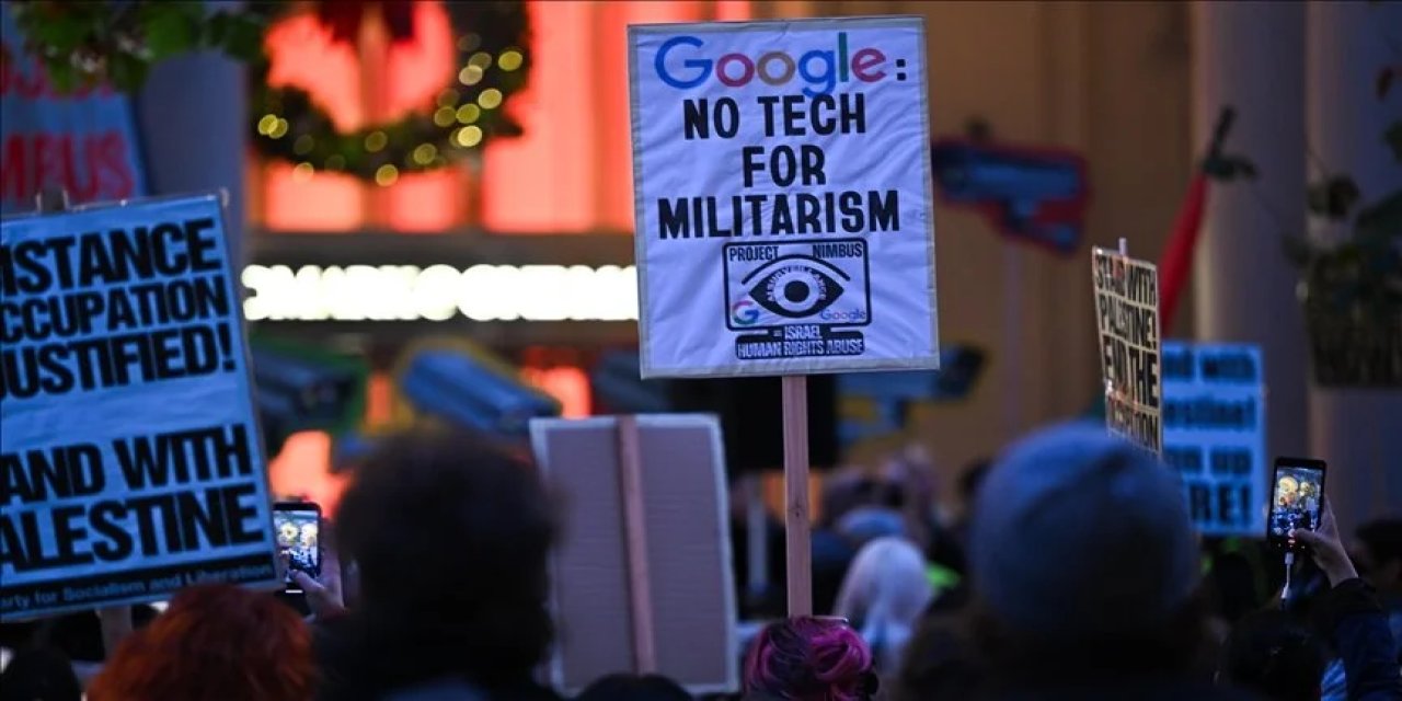 Google çalışanları Google ile israil arasındaki 'Nimbus Projesi'ne isyan etti