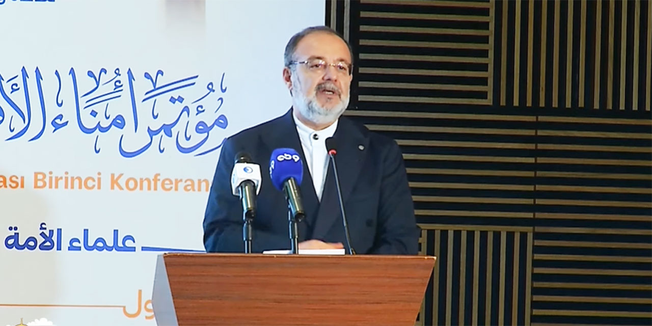 Prof. Mehmet Görmez'in Batı ve İslam alemine Gazze haykırışı