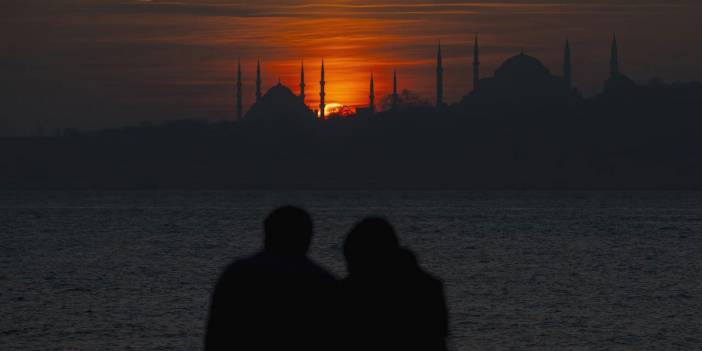 İstanbul'da Güneşin batışı da ayrı bir güzel