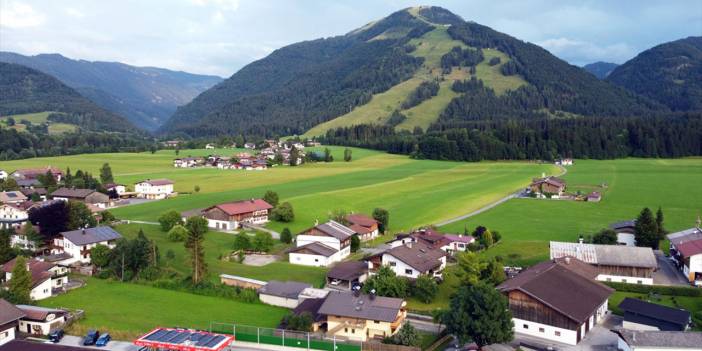 Avusturya'da yeşil bir kasaba: Kössen