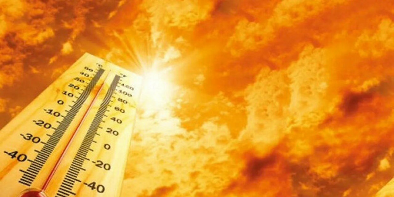 Haziranda en yüksek sıcaklık Şanlıurfa'da, en düşük sıcaklık Erzurum'da kaydedildi
