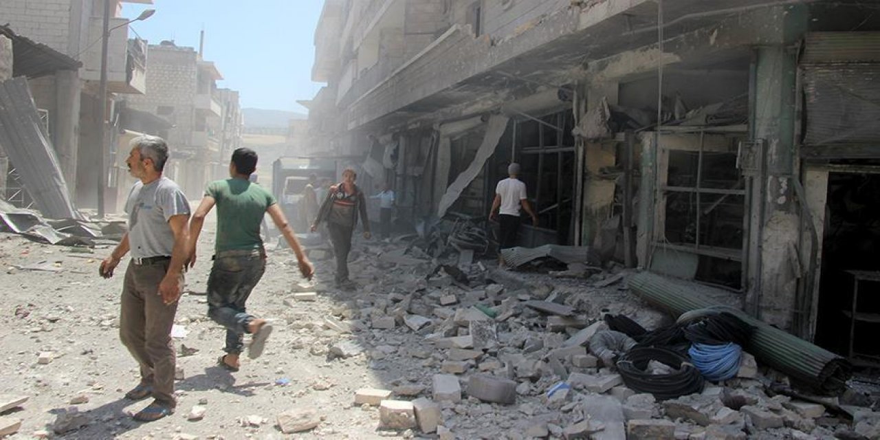 Rusya İdlib'de 5'i çocuk 7 sivil öldürdü