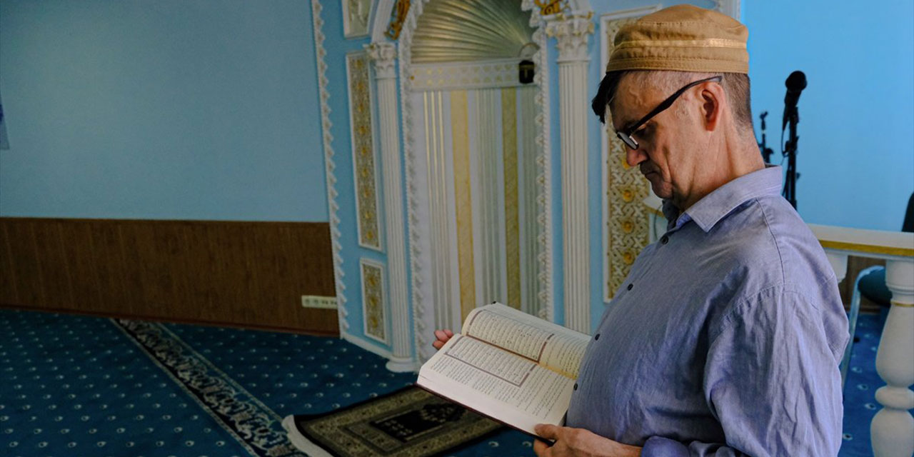 Savaşta camiye sığınan Ukraynalı, Müslümanlığı seçti