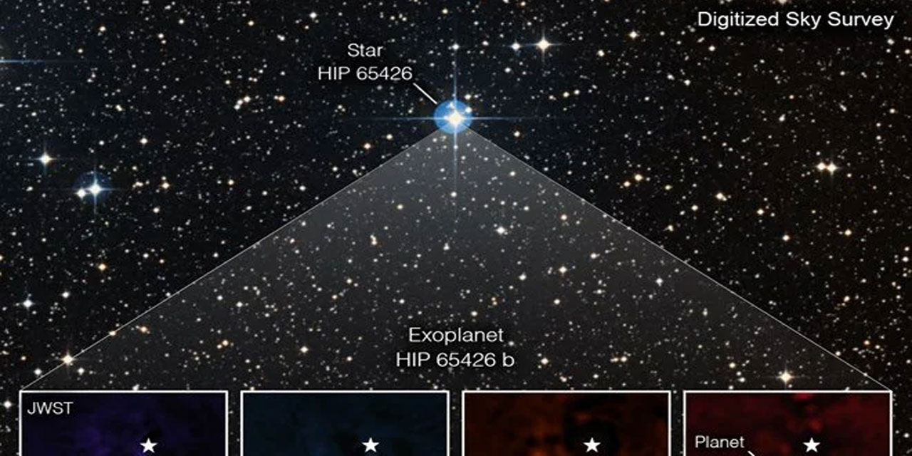James Webb, Güneş Sistemi dışındaki gezegenin doğrudan görüntüsünü çekti