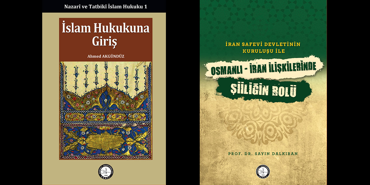 Osmanlı Araştırmaları Vakfı’ndan iki yeni eser