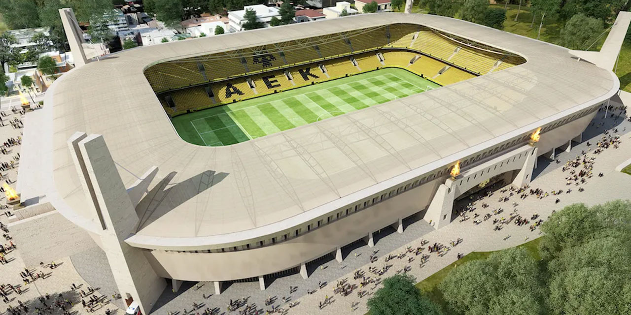 Yunanistan'da AEK Atina futbol Kulübü, yeni stadına 'Ayasofya' adını verdi