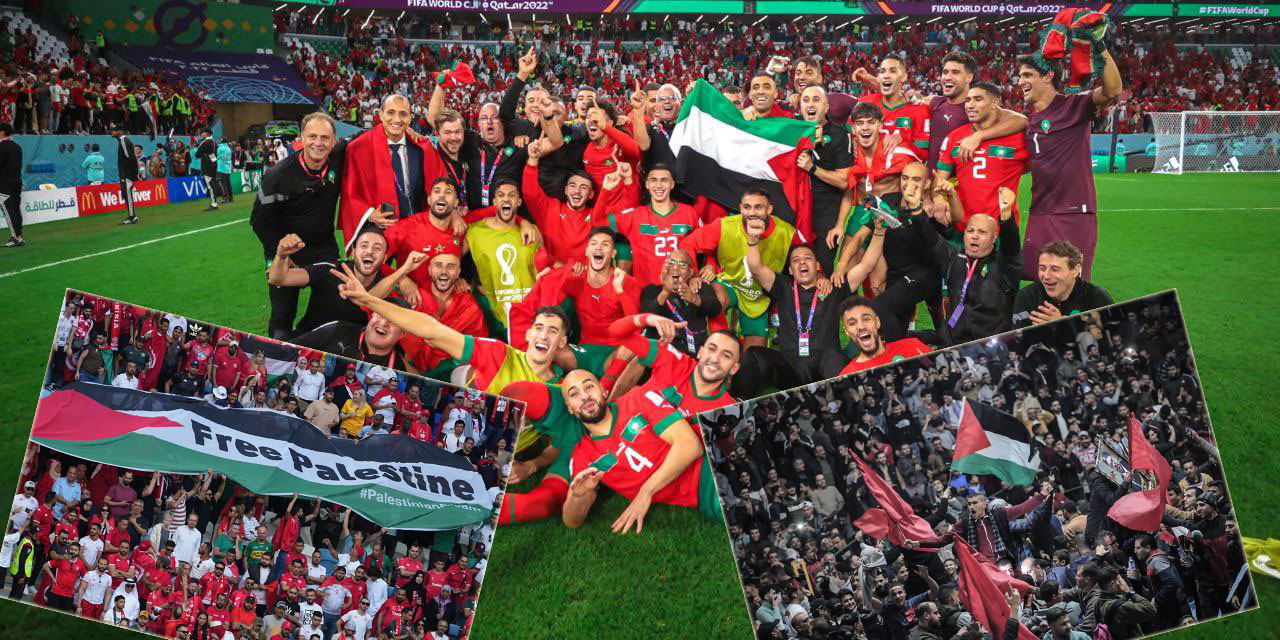 Katar'daki Dünya Kupası uluslararası alanda Filistin'le dayanışmanın sahnesi oldu
