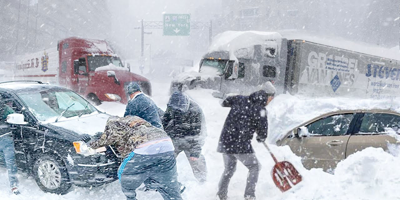 Amerika'da 'nesilde bir kez görülebilecek' kar fırtınası alarmı