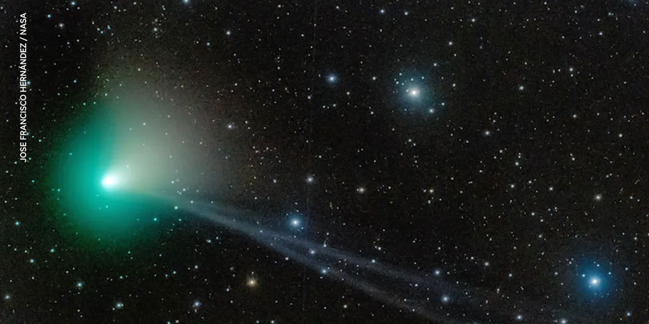 Parlak yeşil bir kuyruklu yıldız Dünya'ya doğru yaklaşıyor