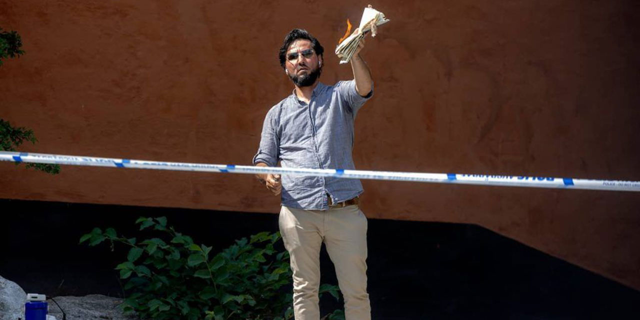 İsveç'te Kur'an'ı yakan aşağılık mahluk hakkında soruşturma açıldı