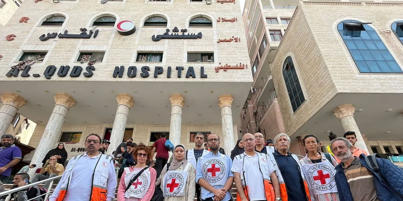 Terörist İsrail, 12 bin kişinin sığındığı Kudüs Hastanesi'ni bombalamakla tehdit ediyor