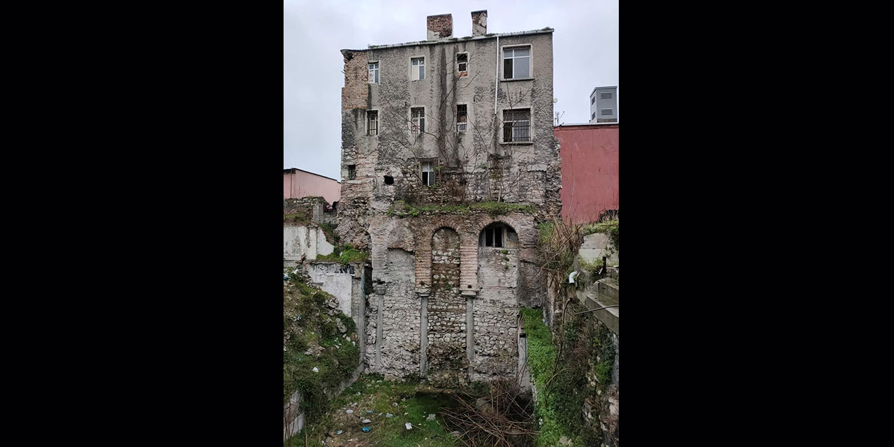 İstanbul'da 3'ü birarada bina: Altı Bizans, ortası Osmanlı, üstü Cumhuriyet dönemi