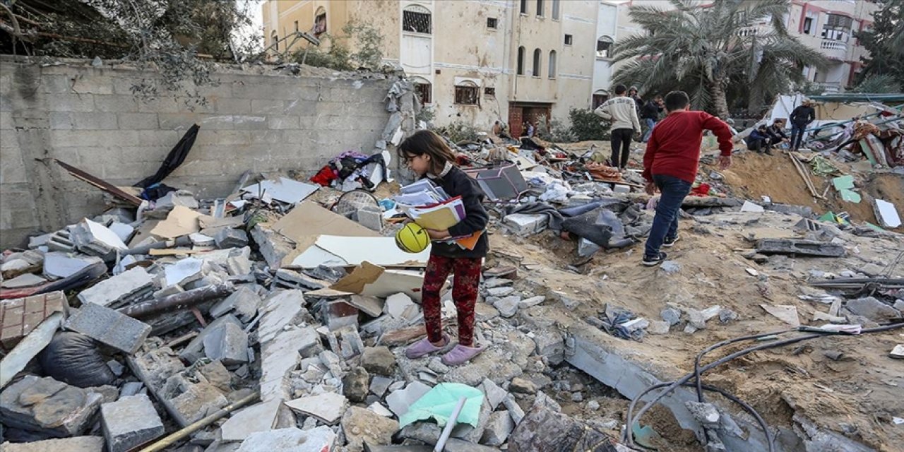 Gazze'de 625 binden fazla öğrenci eğitimden mahrum