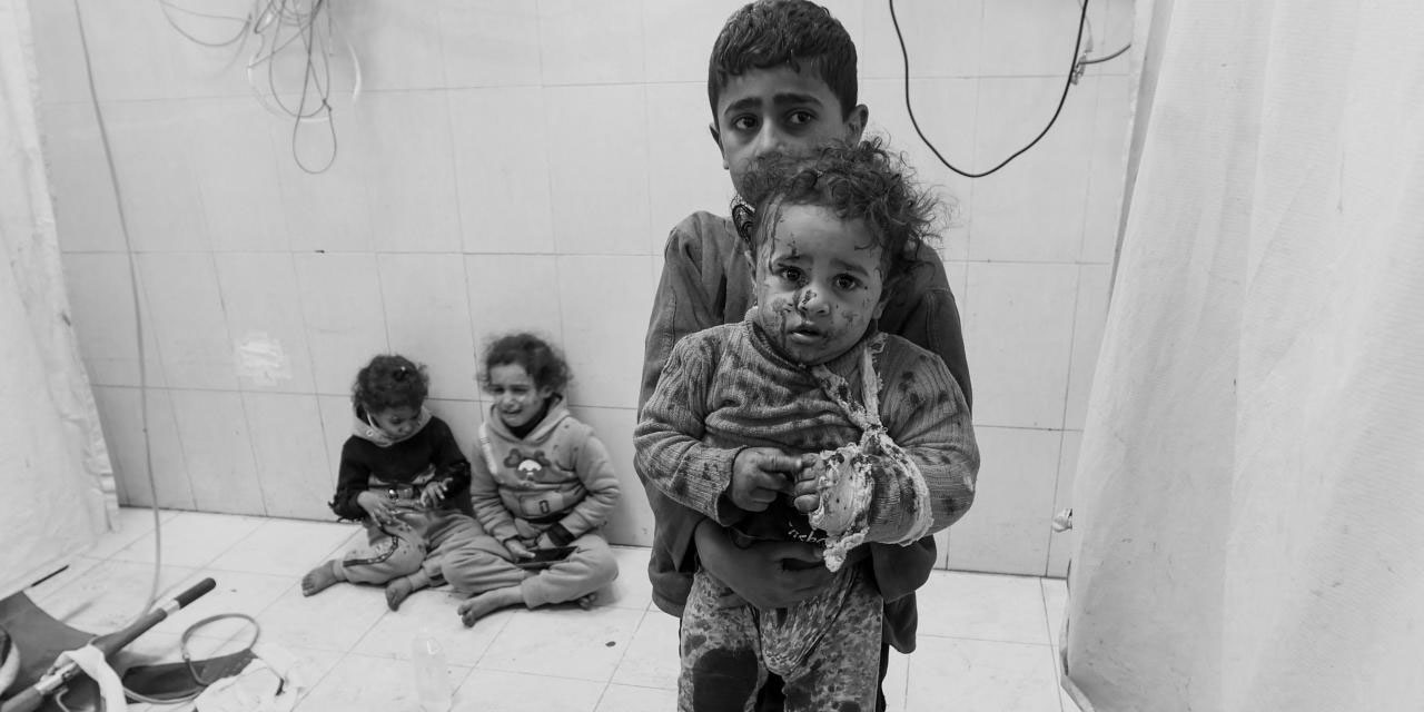 Gazze'de çocuklar cehennemi yaşıyor