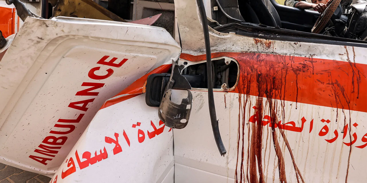 Filistin Kızılayı: Gazzeli kız çocuğunu kurtarmaya giden ambulans bombalandı