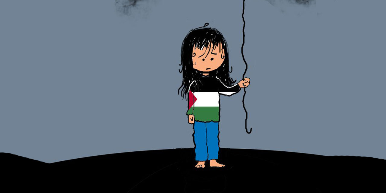 Filistinli çocuk Dünya'nın kalbini arıyor