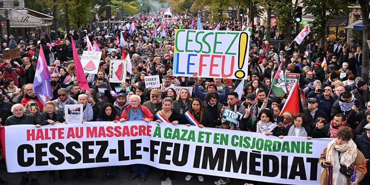 Fransa'daki Hristiyan kuruluşlarından Gazze için ateşkes ve dua çağrısı
