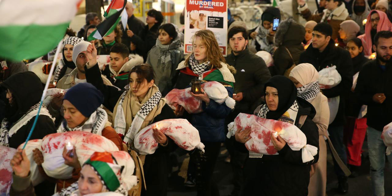 Avusturya’da Filistinliler için 'hüzün yürüyüşü' yapıldı