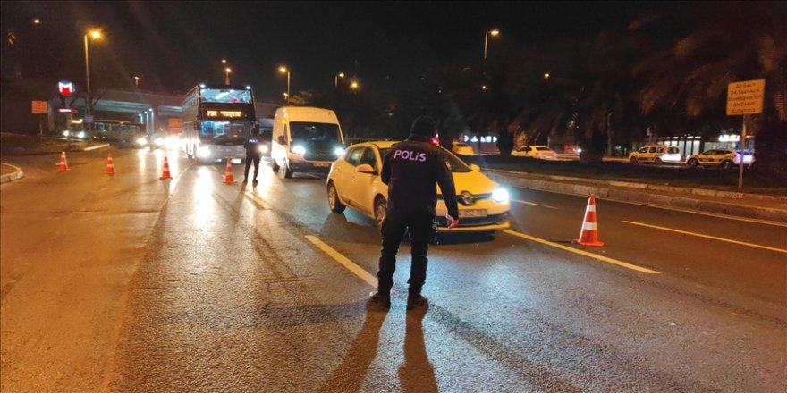 Ankara'da 1290 araç trafikten men edildi