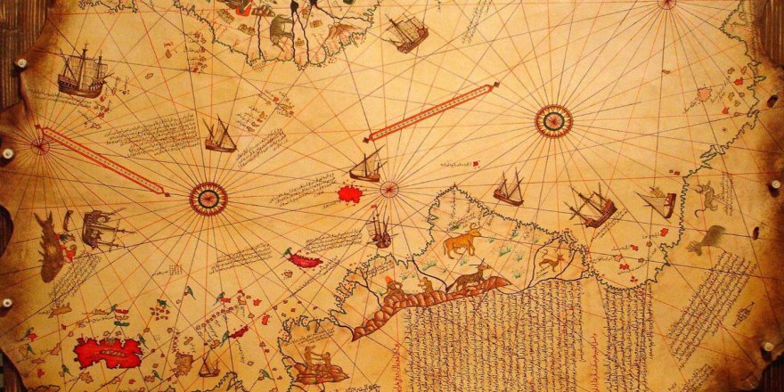 Piri Reis'in dünya haritası yeniden sergilenmeye başlandı