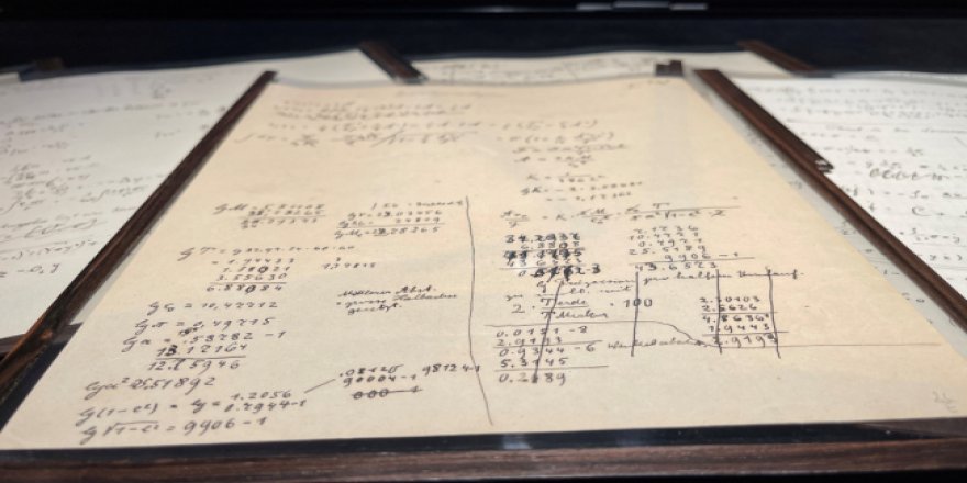 Einstein'ın el yazması 11,7 milyon euroya satıldı