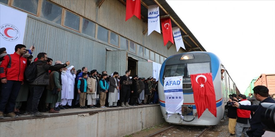 AFAD: Afganistan İyilik Treni'nin 3. seferi 25 Şubat'ta yola çıkıyor