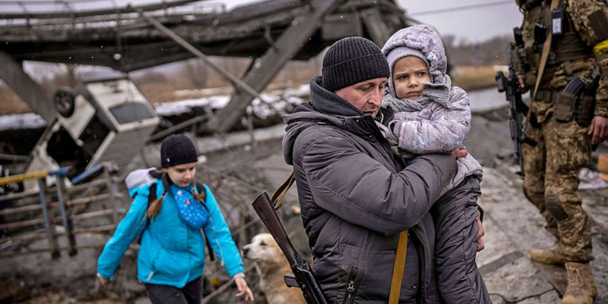 UNICEF: Ukraynalı çocukların üçte ikisi evlerini terk etti