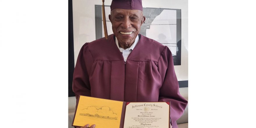 101 yaşında lise diploması aldı