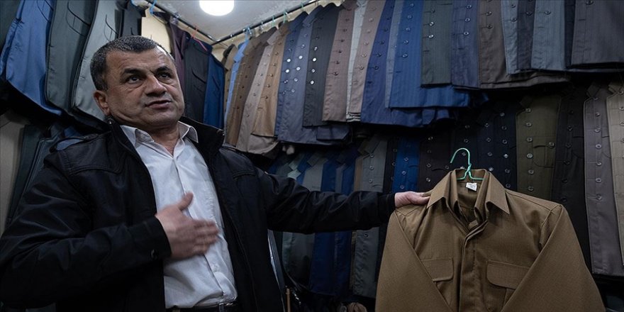 Iraklılar yöresel kıyafette Çin malı hazır giyim yerine geleneksel terzileri tercih ediyor