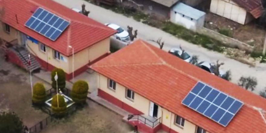 Manisa'daki ilkokul elektriğini güneşten sağlayacak