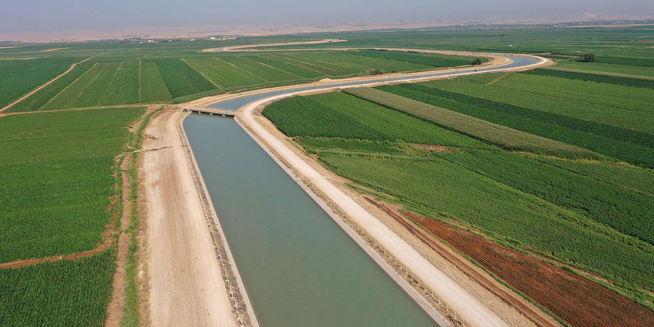 Fırat'ın suyu, Şanlıurfa ve Mardin'in bereketli topraklarına 'can' oldu
