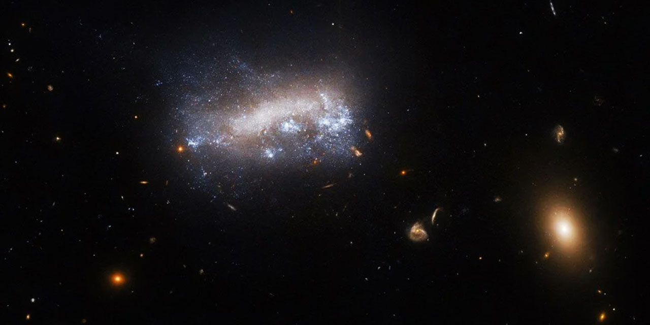 52 milyon ışık yılı uzaklıktaki galaksi görüntüsü