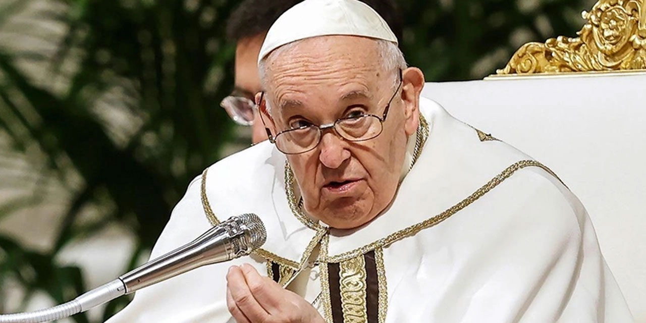 Papa da israile tepki gösterdi: Gazze'deki savaş terörizme dönüştü