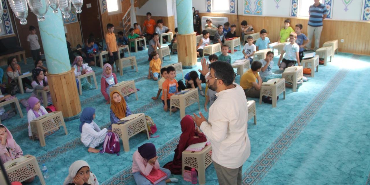 'Cami market' ile Kur'an kursuna gelen çocukların sayısı ikiye katlandı