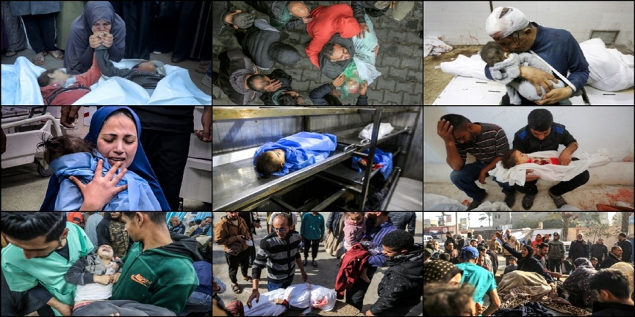 Katil israil, Gazze'de 108 günde 11 bin çocuk, 7 bin 500 kadın öldürdü