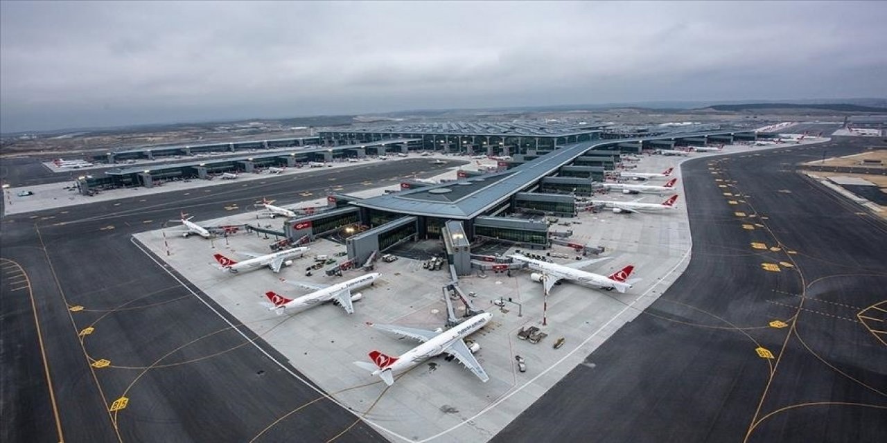 İstanbul Havalimanı günlük 1351 uçuşla Avrupa'da birinci oldu