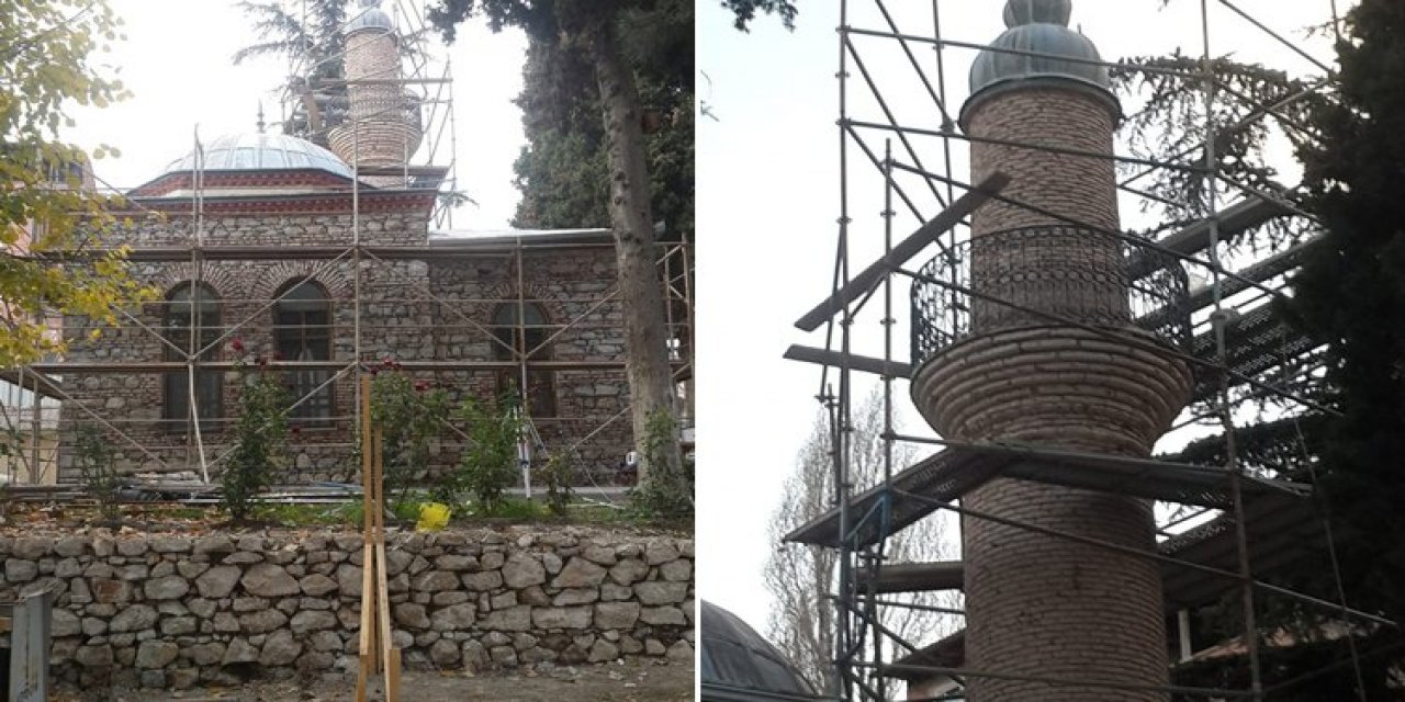 Osmanlı'nın ilk mescidinde restorasyon çalışmaları başladı