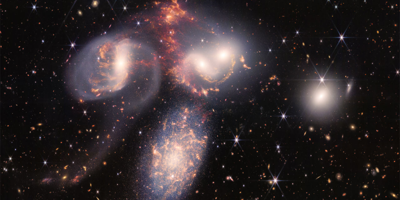 'Olağanüstü parlak' yaratılmış galaksiler görüntülendi